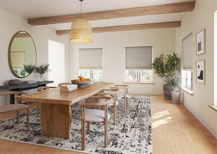 Foxford, Romney - Motorised Roman Blind - Image 6